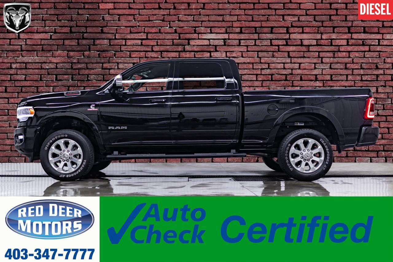 2022 Ram 3500 4x4 Crew Cab Laramie Diesel Leather Nav BCam