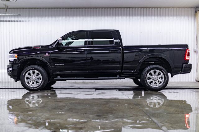 2022 Ram 3500 4x4 Crew Cab Laramie Diesel Leather Nav BCam Red Deer AB