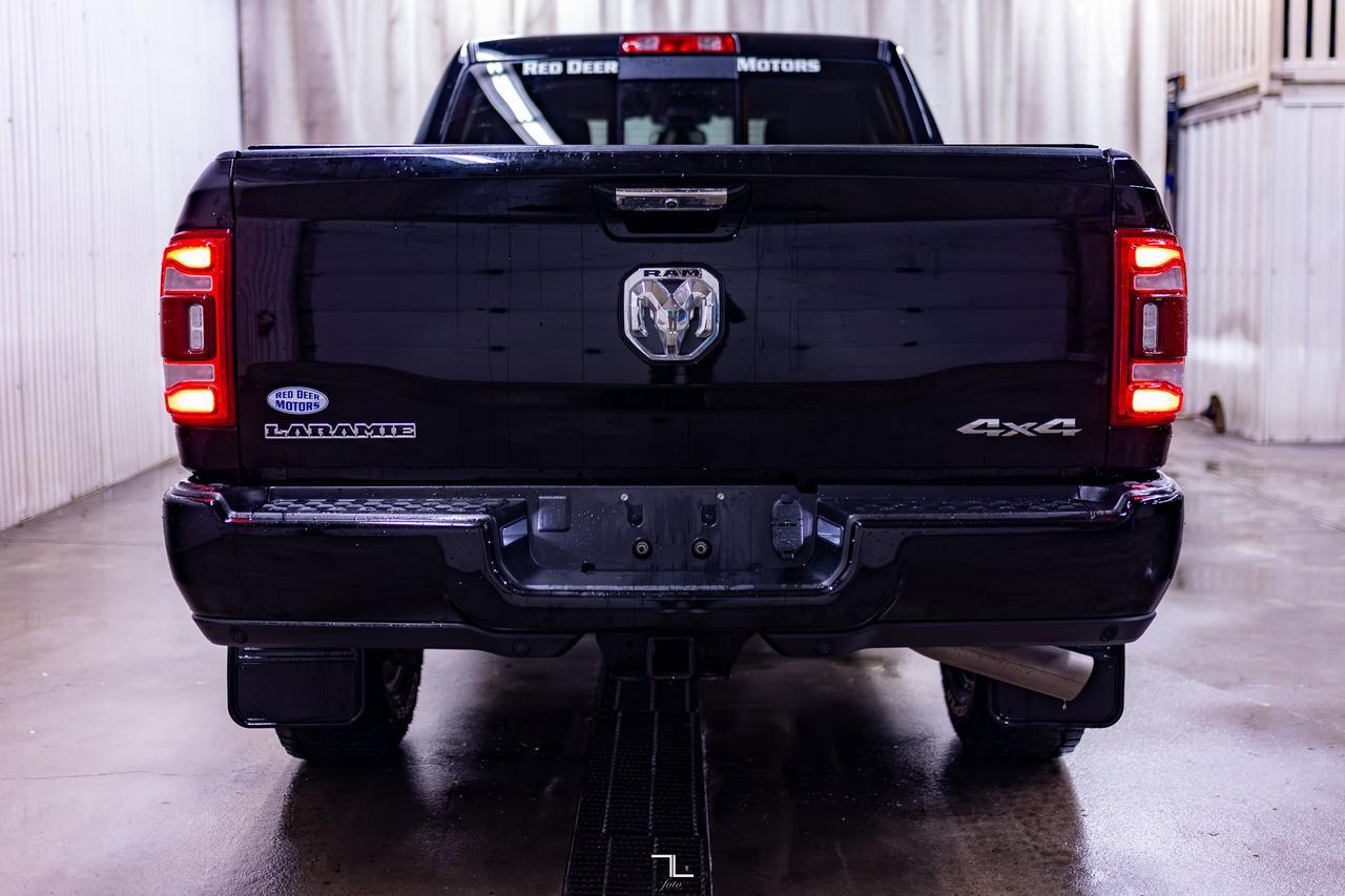 2022 Ram 3500 4x4 Crew Cab Laramie Diesel Leather Nav Red Deer AB