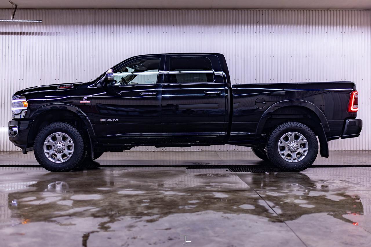 2022 Ram 3500 4x4 Crew Cab Laramie Diesel Leather Nav Red Deer AB