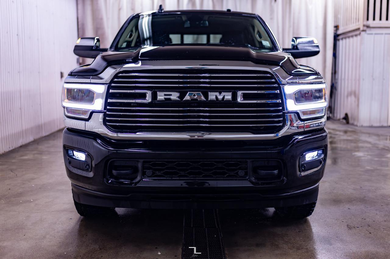 2022 Ram 3500 4x4 Crew Cab Laramie Diesel Leather Nav Red Deer AB
