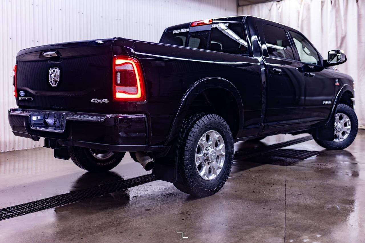 2022 Ram 3500 4x4 Crew Cab Laramie Diesel Leather Nav Red Deer AB
