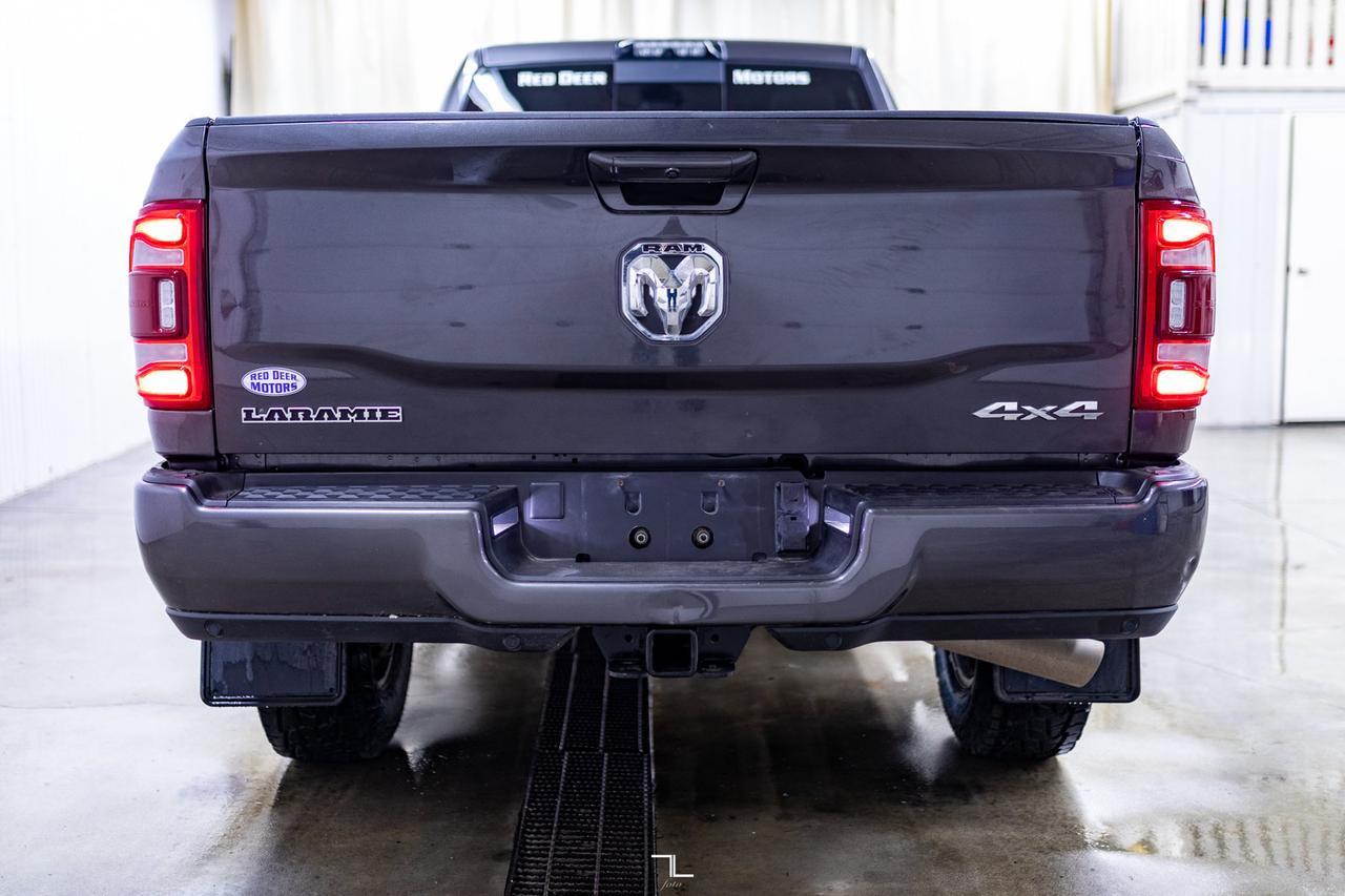 2022 Ram 3500 4x4 Crew Cab Laramie Diesel Longbox Leather Nav Red Deer AB