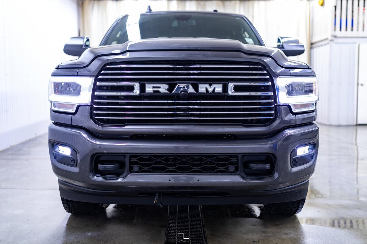 2022 Ram 3500 4x4 Crew Cab Laramie Diesel Longbox Leather Nav Red Deer AB