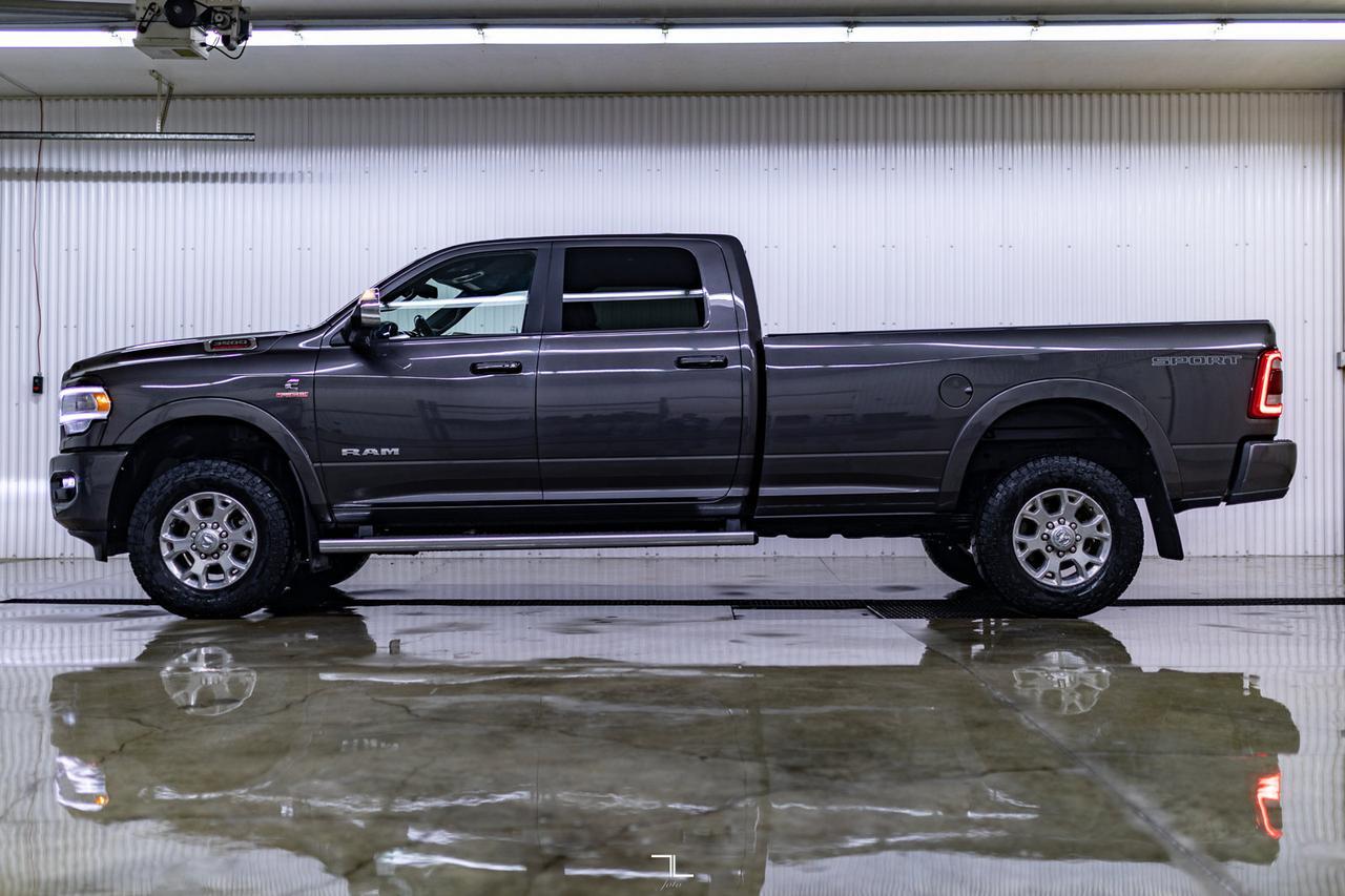 2022 Ram 3500 4x4 Crew Cab Laramie Diesel Longbox Leather Nav Red Deer AB