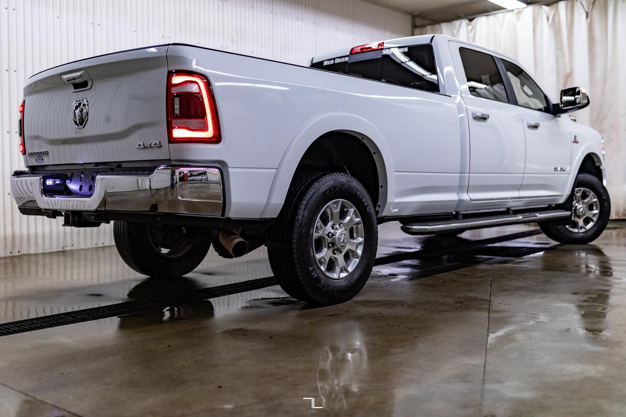 2022 Ram 3500 4x4 Crew Cab Laramie Longbox Diesel AISIN Leather Nav Red Deer AB