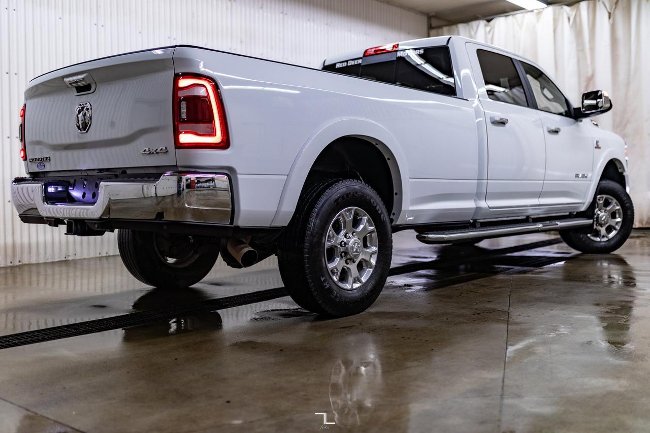 2022 Ram 3500 4x4 Crew Cab Laramie Longbox Diesel AISIN Leather Nav Red Deer AB