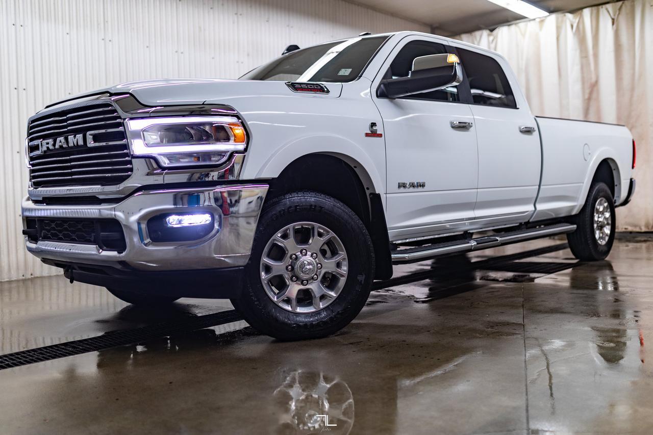 2022 Ram 3500 4x4 Crew Cab Laramie Longbox Diesel AISIN Leather Nav Red Deer AB