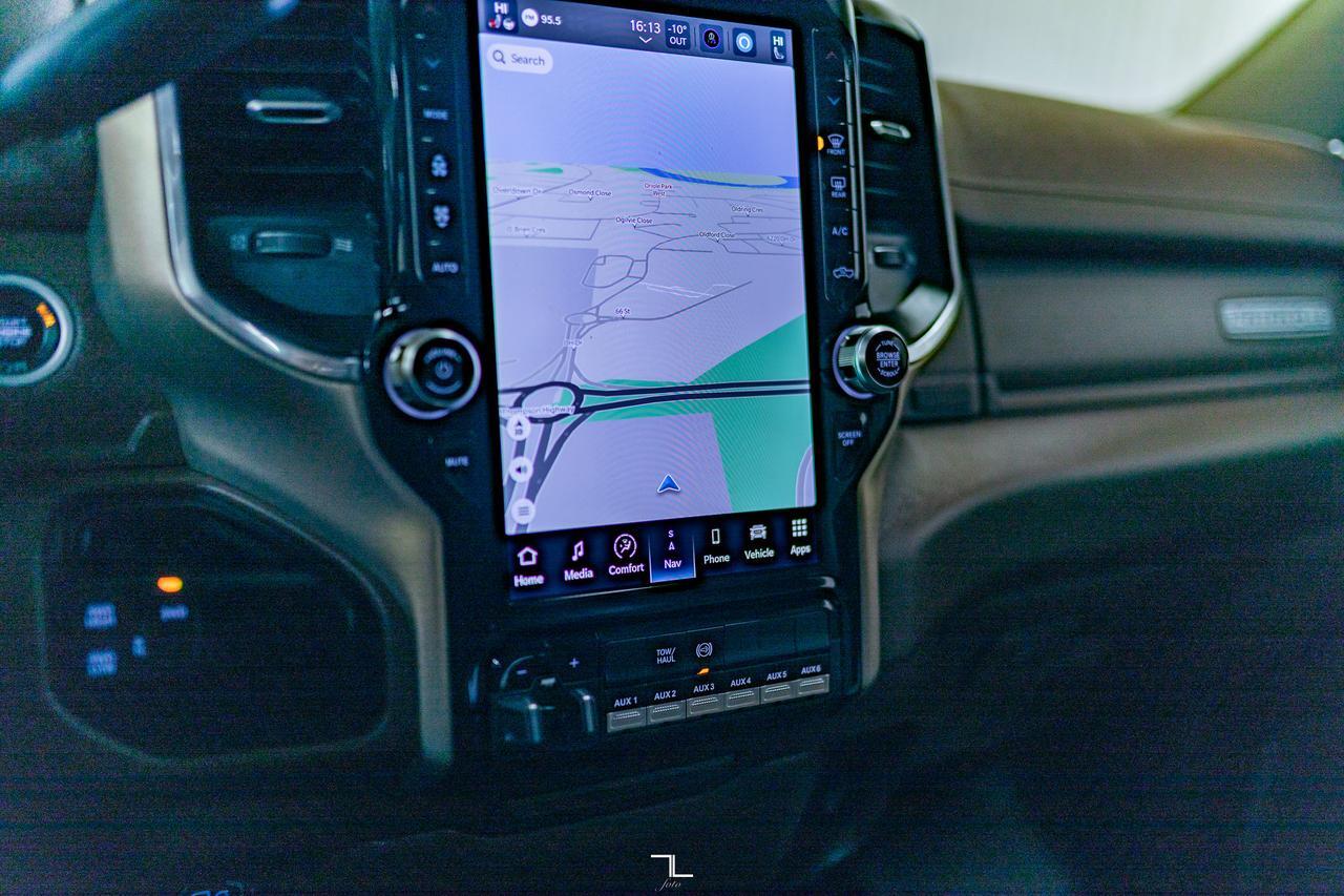 2022 Ram 3500 4x4 Crew Cab Laramie Mechanics Diesel AISIN Leather Nav Red Deer AB