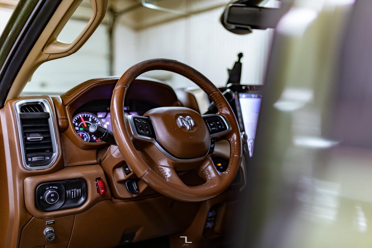 2022 Ram 3500 4x4 Crew Cab Laramie Mechanics Diesel AISIN Leather Nav Red Deer AB