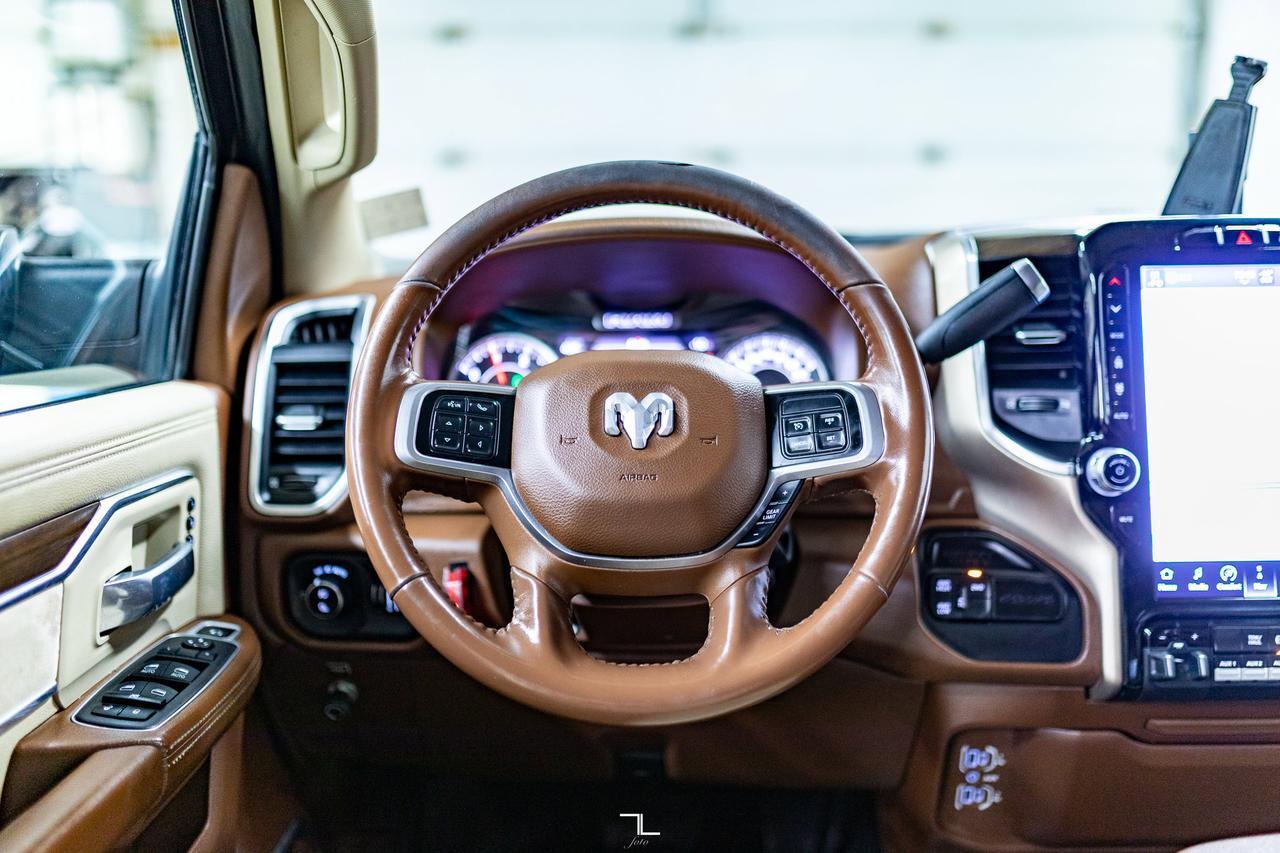 2022 Ram 3500 4x4 Crew Cab Laramie Mechanics Diesel AISIN Leather Nav Red Deer AB