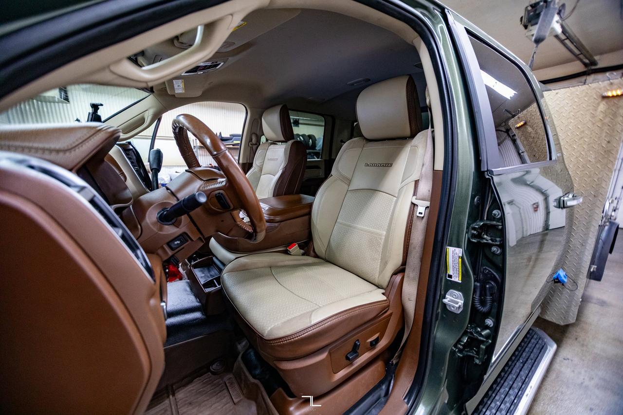 2022 Ram 3500 4x4 Crew Cab Laramie Mechanics Diesel AISIN Leather Nav Red Deer AB