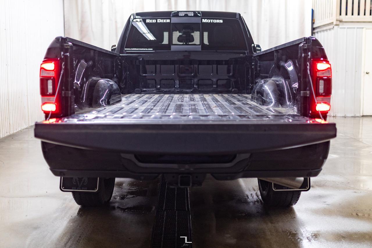 2022 Ram 3500 4x4 Crew Cab Laramie Sport Longbox Diesel AISIN Leather Nav BCam Red Deer AB