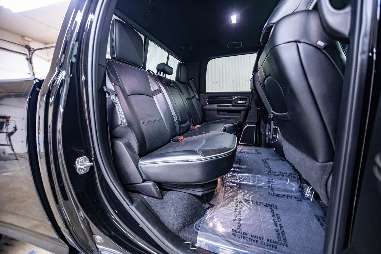 2022 Ram 3500 4x4 Crew Cab Laramie Sport Longbox Diesel AISIN Leather Nav BCam Red Deer AB
