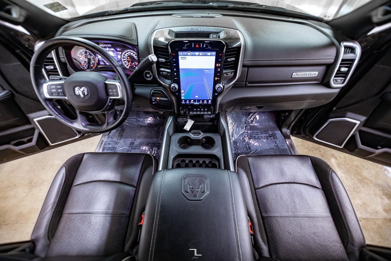 2022 Ram 3500 4x4 Crew Cab Laramie Sport Longbox Diesel AISIN Leather Nav BCam Red Deer AB