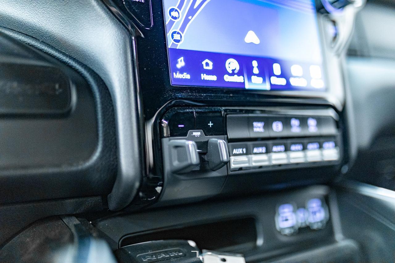 2022 Ram 3500 4x4 Crew Cab Laramie Sport Longbox Diesel AISIN Leather Nav BCam Red Deer AB