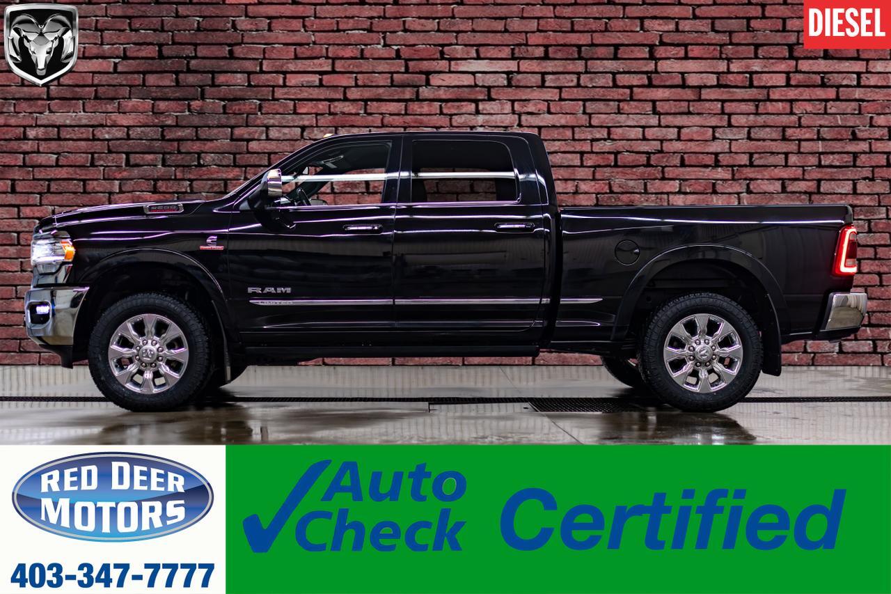 2022 Ram 3500 4x4 Crew Cab Limited Diesel AISIN Leather Nav