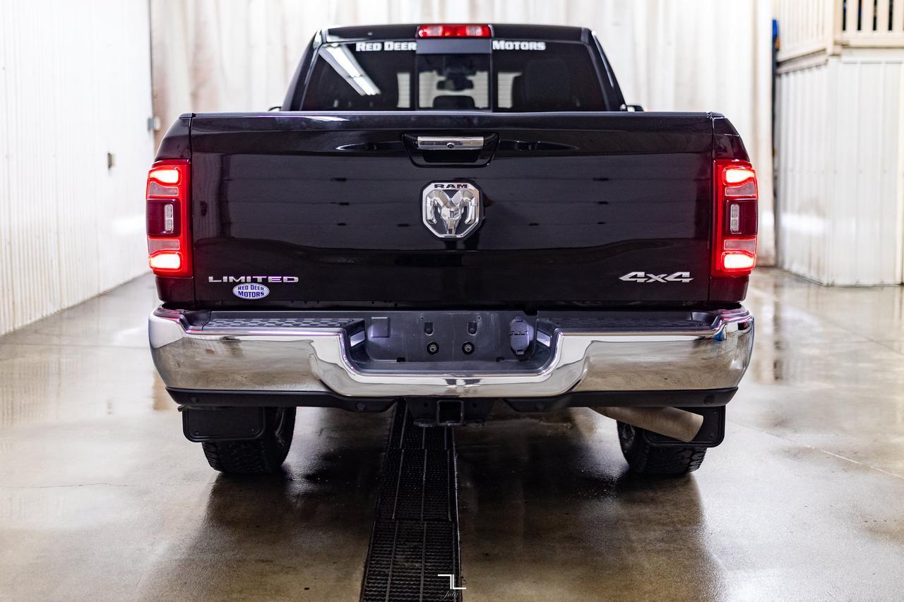 2022 Ram 3500 4x4 Crew Cab Limited Diesel AISIN Leather Nav Red Deer AB