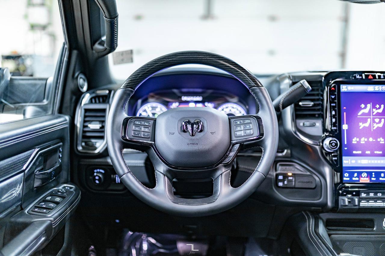 2022 Ram 3500 4x4 Crew Cab Limited Diesel AISIN Leather Roof Nav Red Deer AB