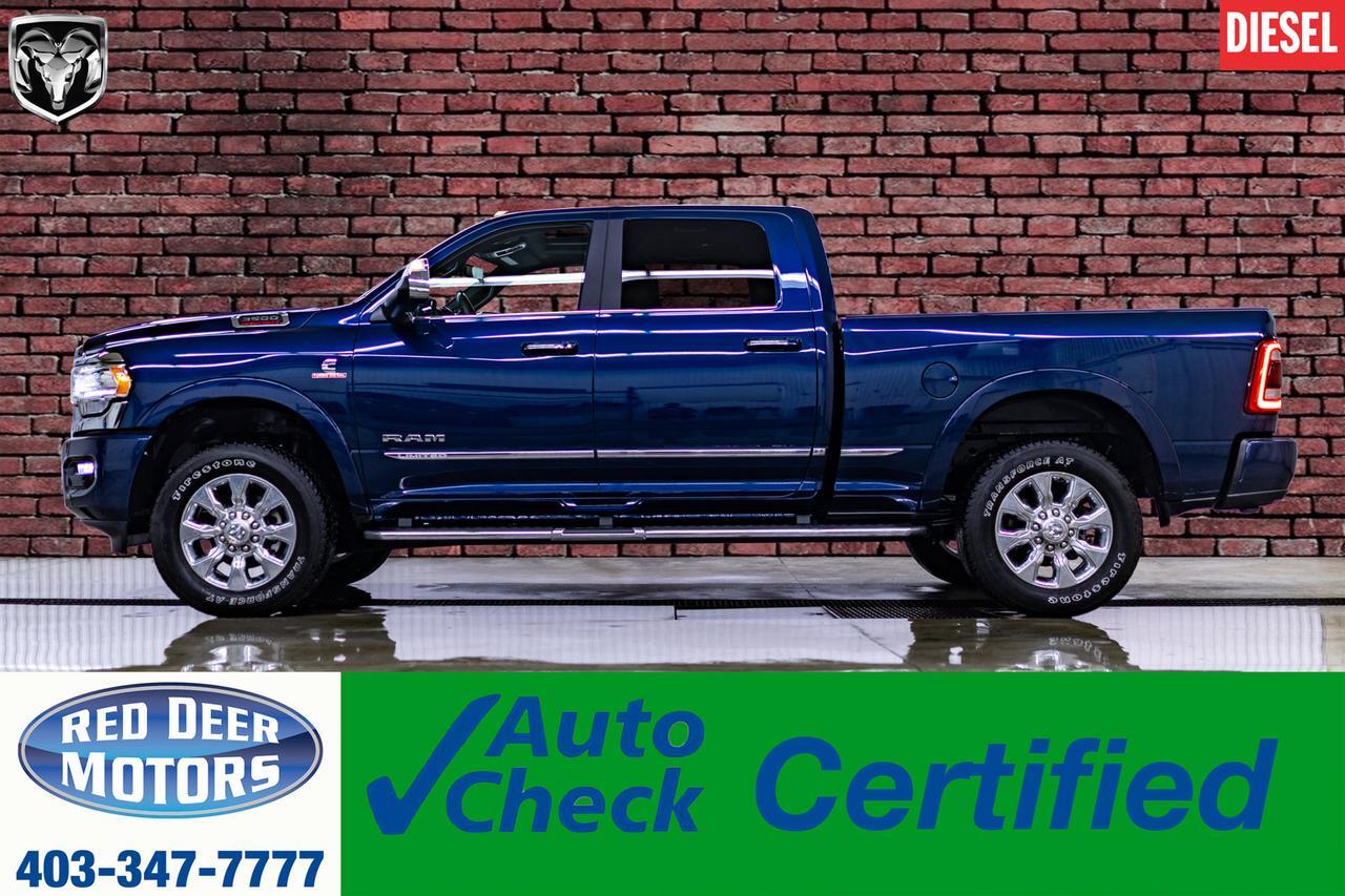 2022 Ram 3500 4x4 Crew Cab Limited Diesel AISIN Leather Roof Nav