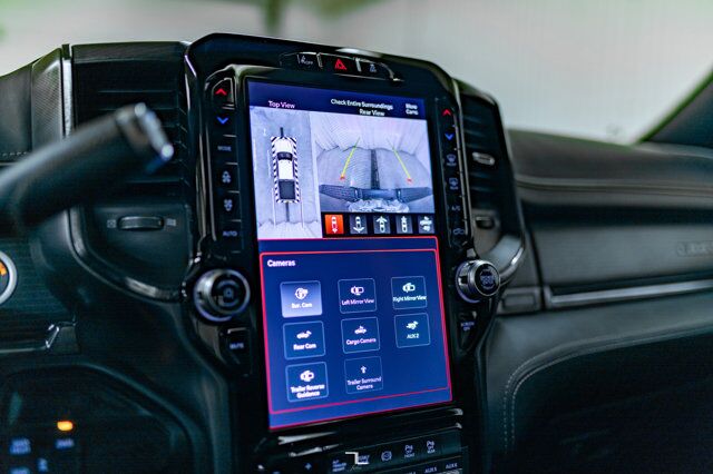 2022 Ram 3500 4x4 Crew Cab Limited Diesel AISIN Leather Roof Nav Red Deer AB