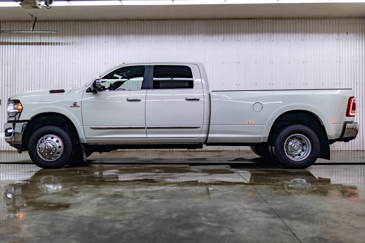 2022 Ram 3500 4x4 Crew Cab Limited Dually Diesel AISIN Leather Nav Red Deer AB