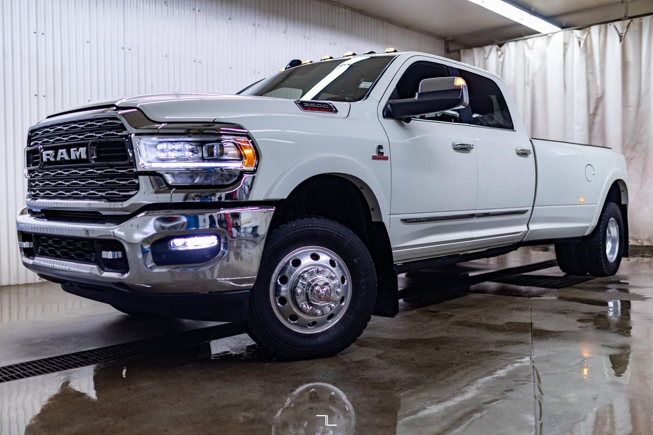 2022 Ram 3500 4x4 Crew Cab Limited Dually Diesel AISIN Leather Nav Red Deer AB