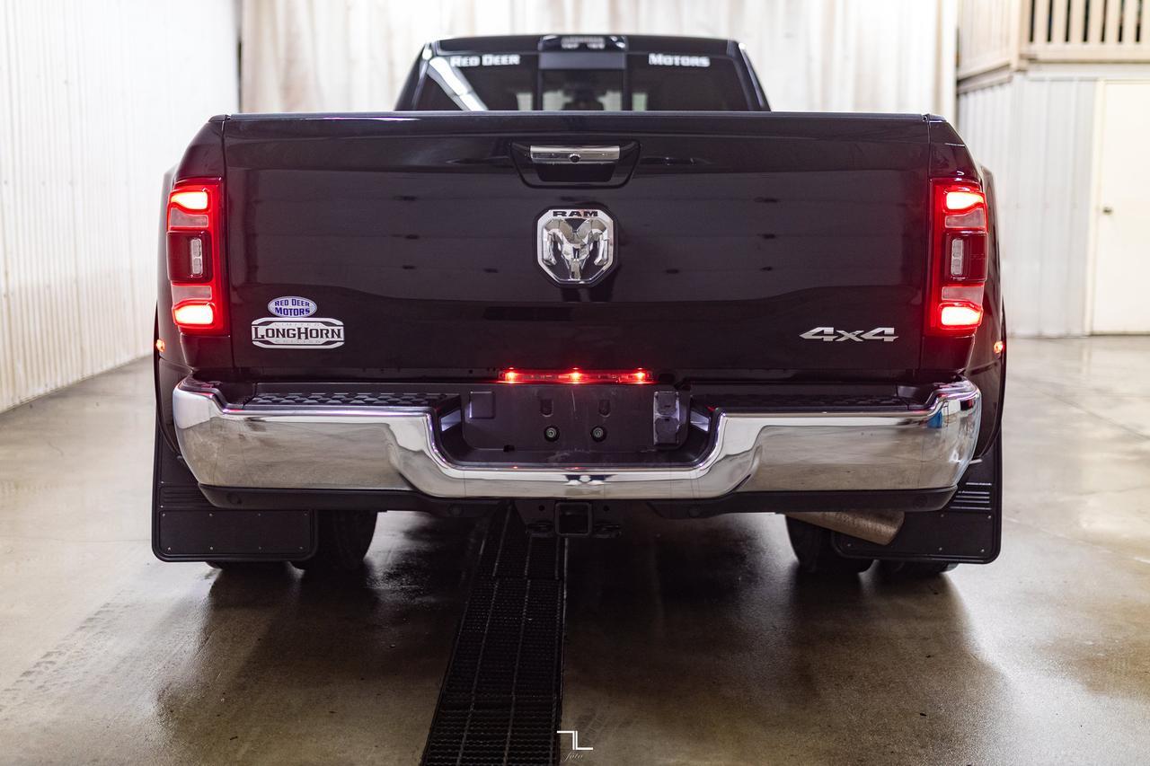 2022 Ram 3500 4x4 Crew Cab Limited Longhorn Dually Diesel Leather Nav BCam Red Deer AB