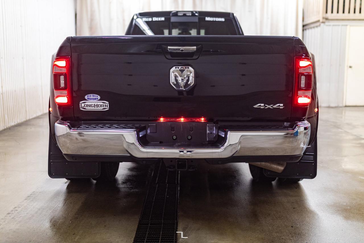 2022 Ram 3500 4x4 Crew Cab Limited Longhorn Dually Diesel Leather Nav BCam Red Deer AB