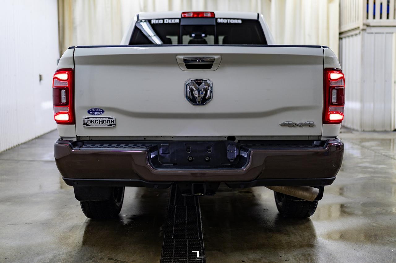 2022 Ram 3500 4x4 Crew Cab Longhorn Diesel AISIN Leather Nav Red Deer AB
