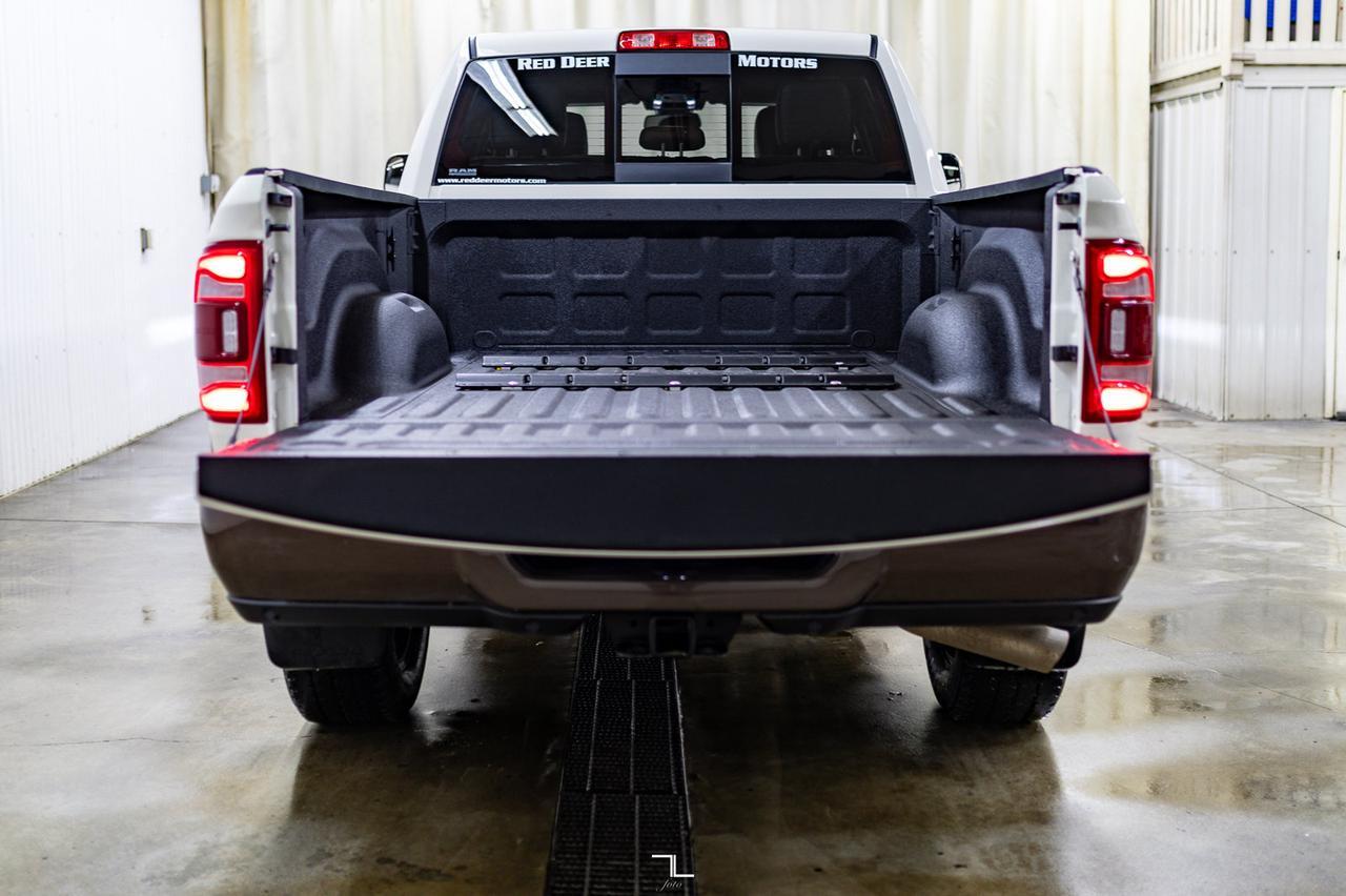 2022 Ram 3500 4x4 Crew Cab Longhorn Diesel AISIN Leather Nav Red Deer AB