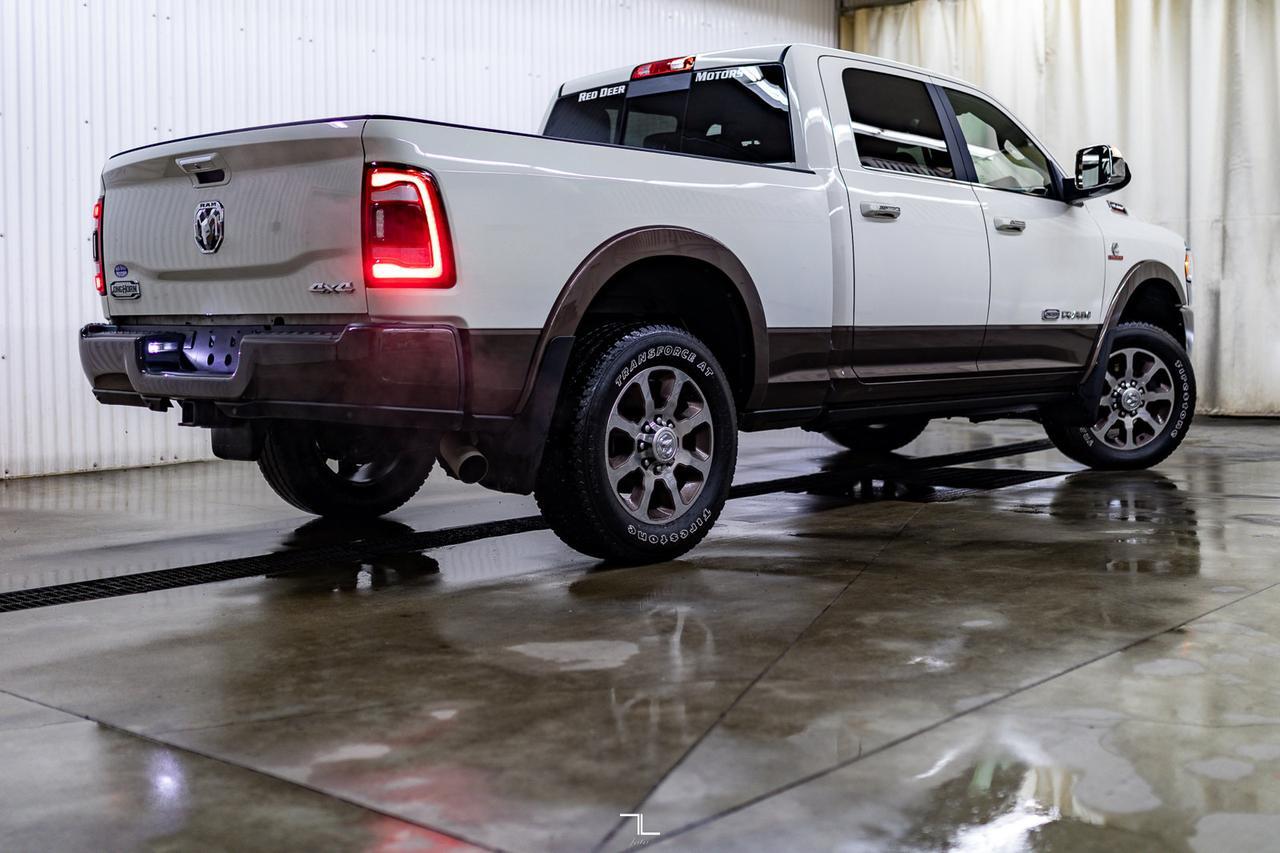 2022 Ram 3500 4x4 Crew Cab Longhorn Diesel AISIN Leather Nav Red Deer AB