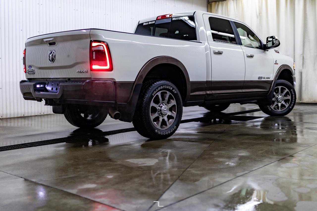 2022 Ram 3500 4x4 Crew Cab Longhorn Diesel AISIN Leather Nav Red Deer AB