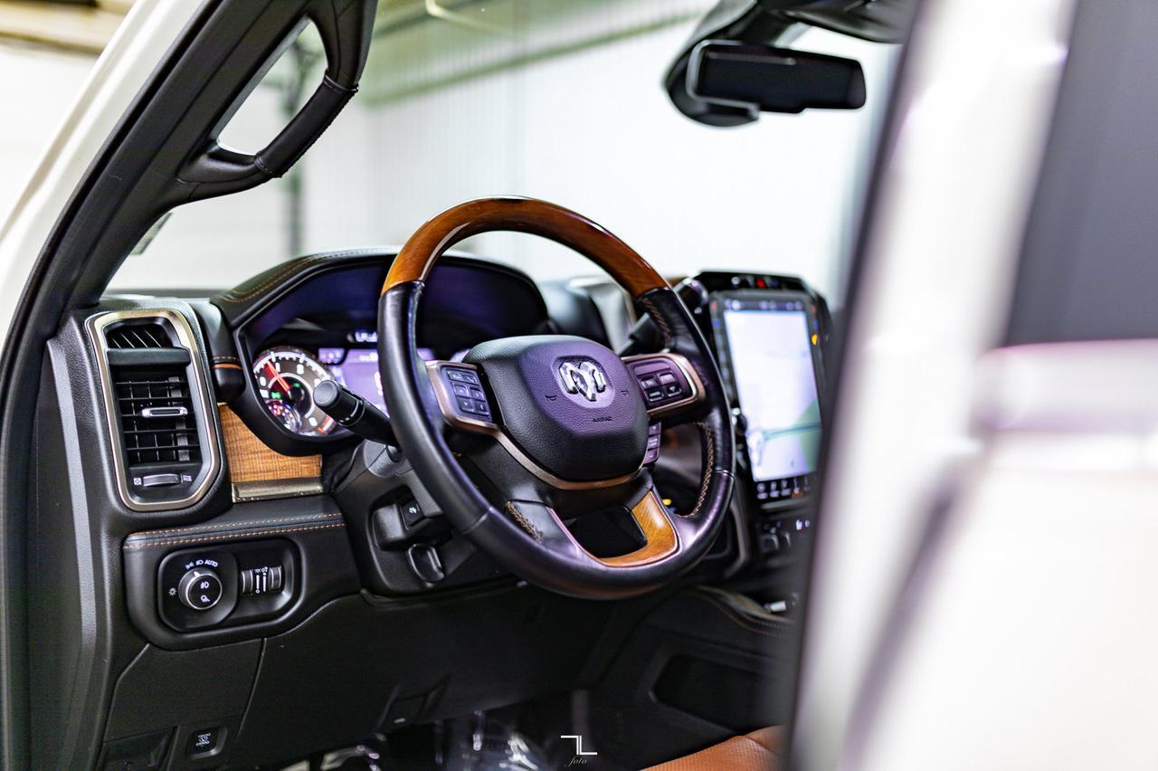 2022 Ram 3500 4x4 Crew Cab Longhorn Diesel AISIN Leather Nav Red Deer AB