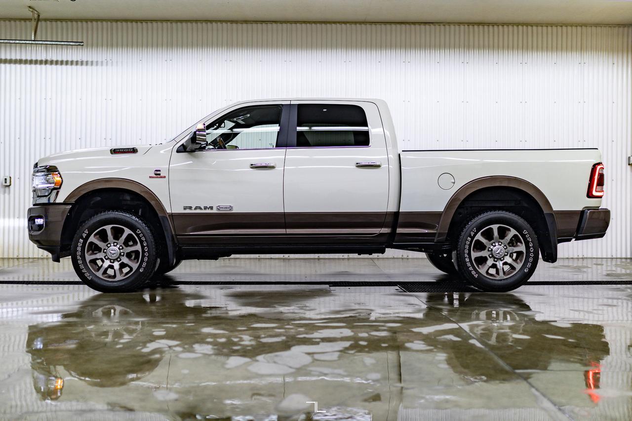 2022 Ram 3500 4x4 Crew Cab Longhorn Diesel AISIN Leather Nav Red Deer AB