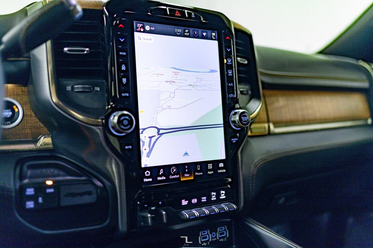 2022 Ram 3500 4x4 Crew Cab Longhorn Diesel AISIN Leather Nav Red Deer AB