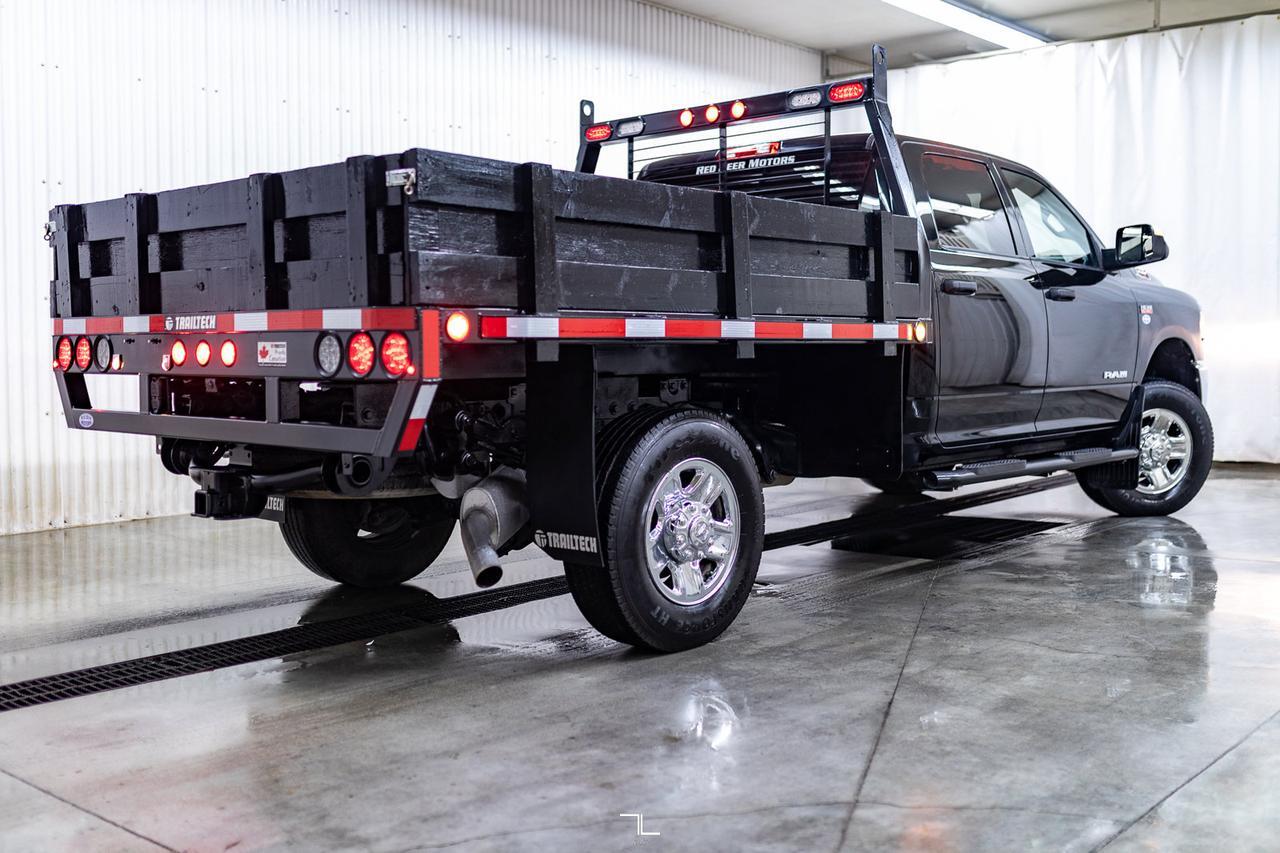 2022 Ram 3500 4x4 Crew Cab Tradesman Deck HEMI BCam Red Deer AB