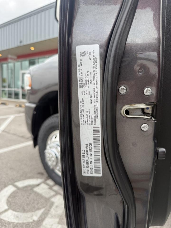 2022 Ram 3500 4x4 Diesel Mega Cab Big Horn Collinsville OK