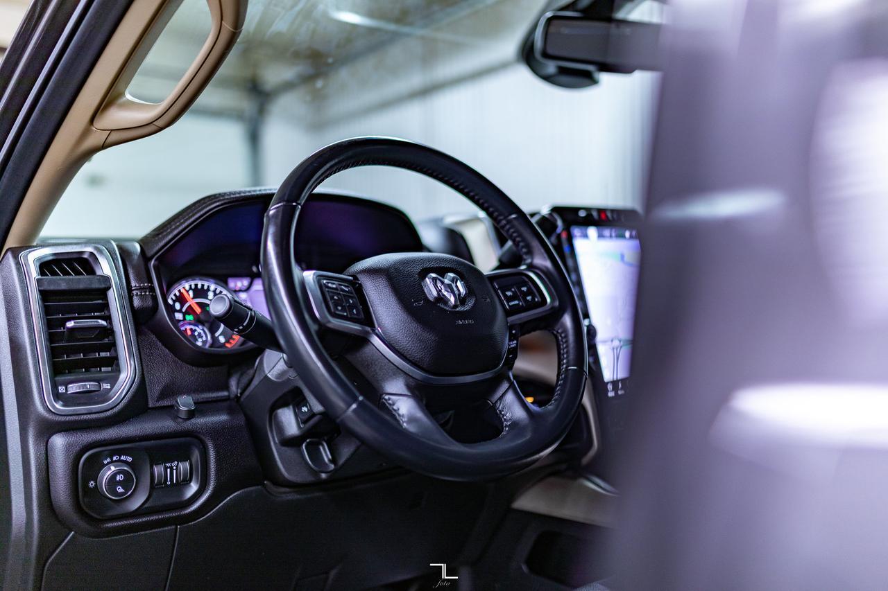 2022 Ram 3500 4x4 Mega Cab Laramie Diesel AISIN Leather Nav Red Deer AB