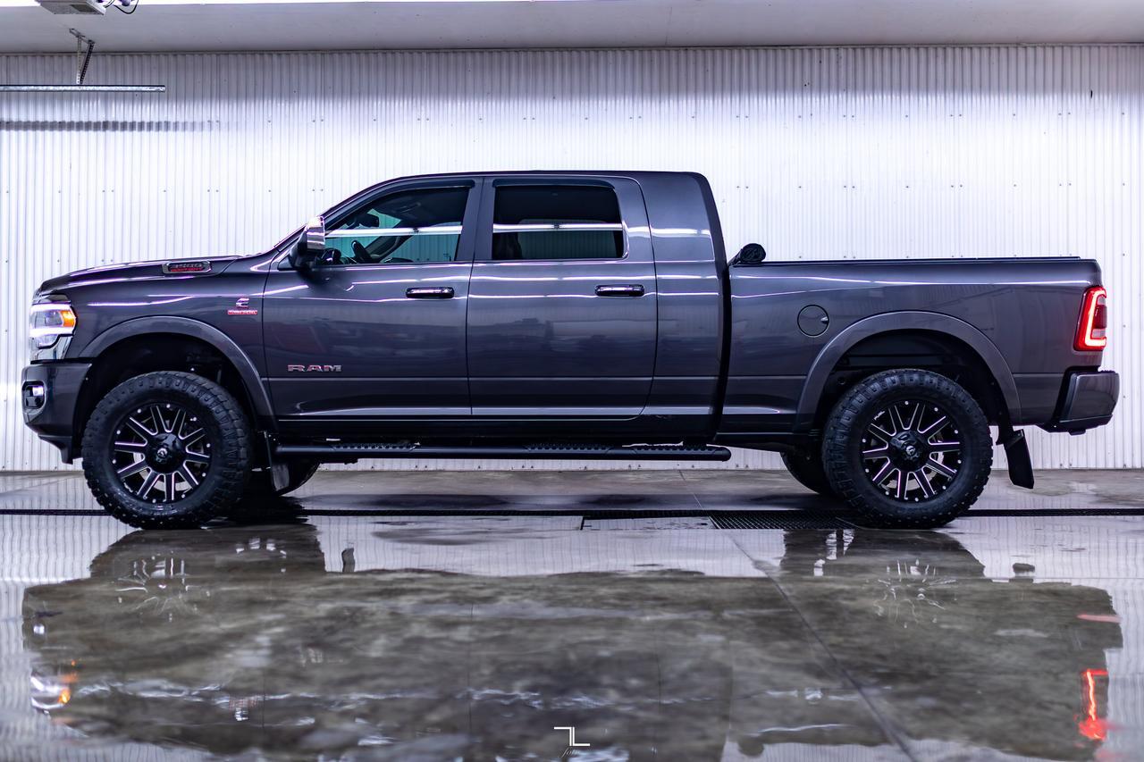 2022 Ram 3500 4x4 Mega Cab Laramie Diesel AISIN Leather Nav Red Deer AB