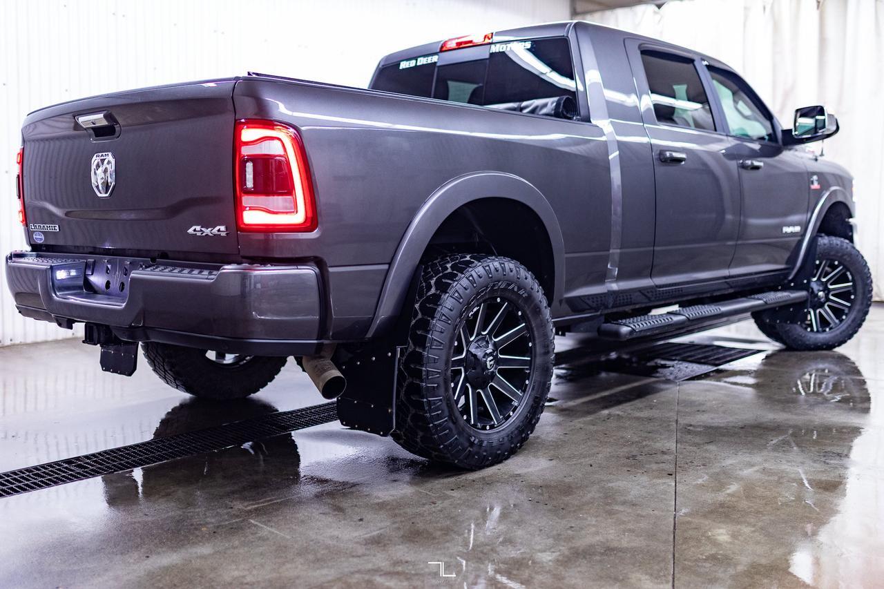 2022 Ram 3500 4x4 Mega Cab Laramie Diesel AISIN Leather Nav Red Deer AB