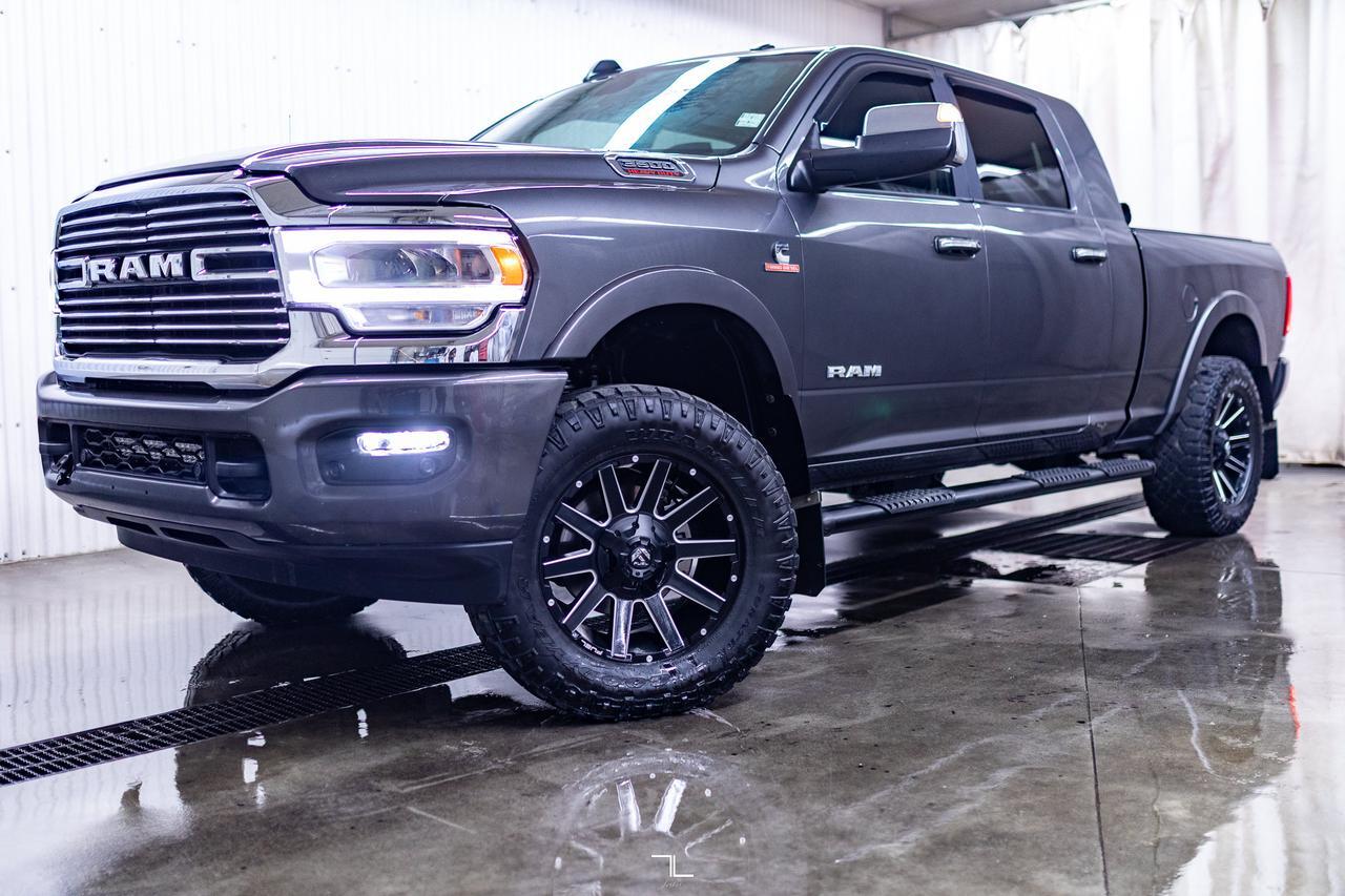 2022 Ram 3500 4x4 Mega Cab Laramie Diesel AISIN Leather Nav Red Deer AB