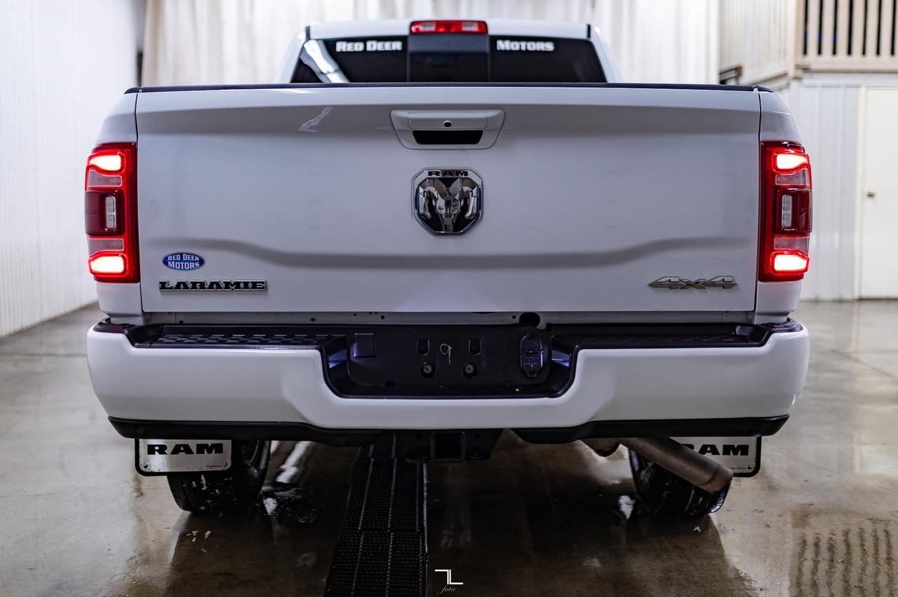2022 Ram 3500 4x4 Mega Cab Laramie HEMI Leather Nav BCam Red Deer AB