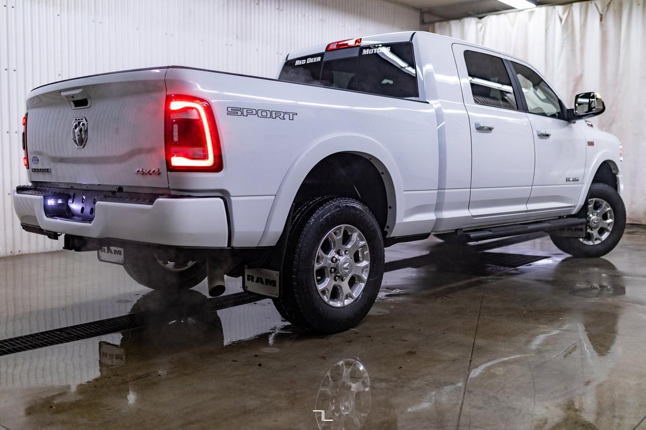 2022 Ram 3500 4x4 Mega Cab Laramie HEMI Leather Nav BCam Red Deer AB