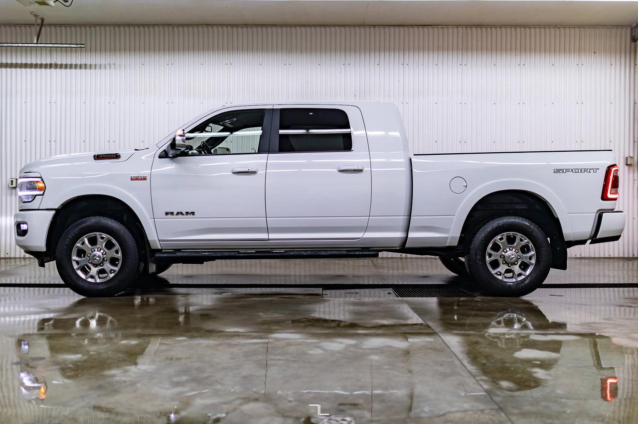 2022 Ram 3500 4x4 Mega Cab Laramie HEMI Leather Nav BCam Red Deer AB