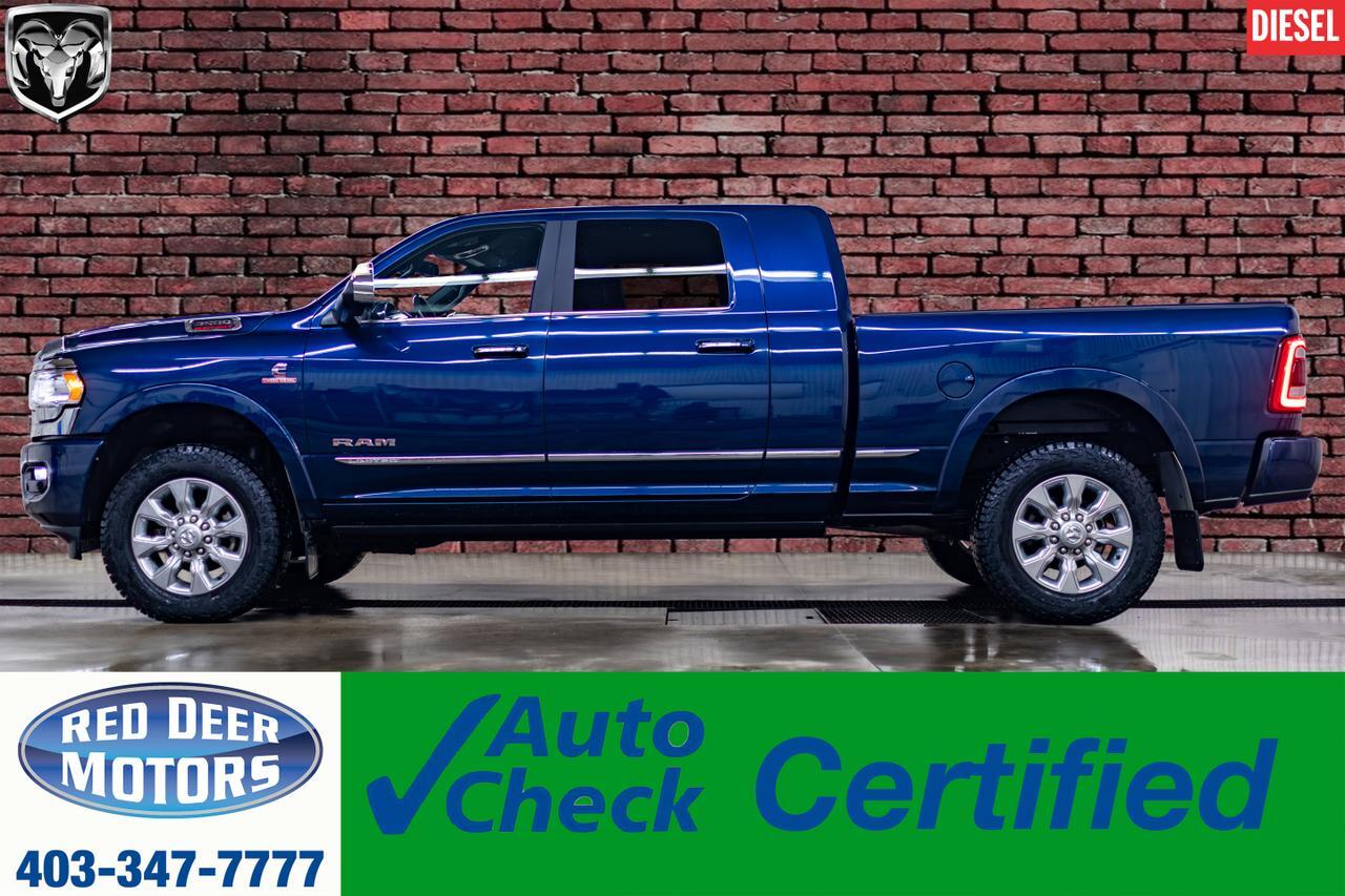 2022 Ram 3500 4x4 Mega Cab Limited Diesel Leather Nav BCam