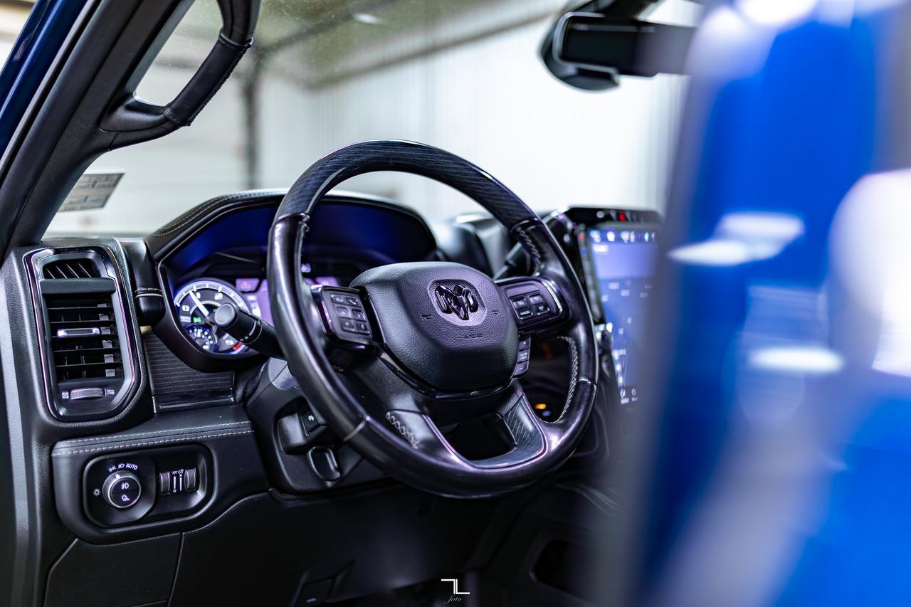 2022 Ram 3500 4x4 Mega Cab Limited Diesel Leather Nav BCam Red Deer AB