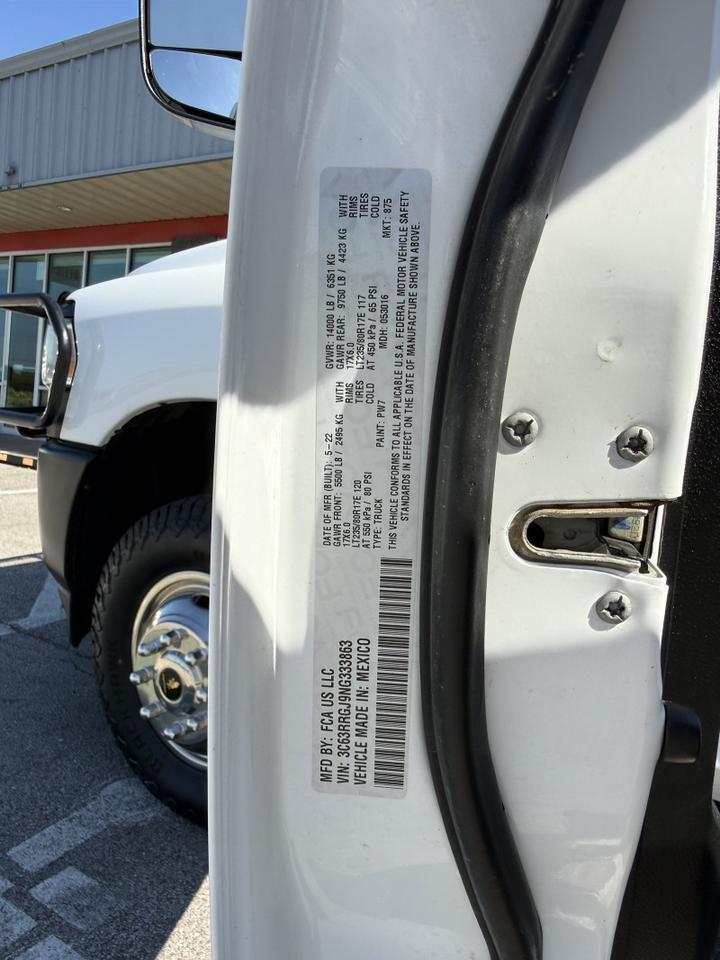2022 Ram 3500 DRW 6.4L Hemi 4x4 Utility Tradesman Collinsville OK