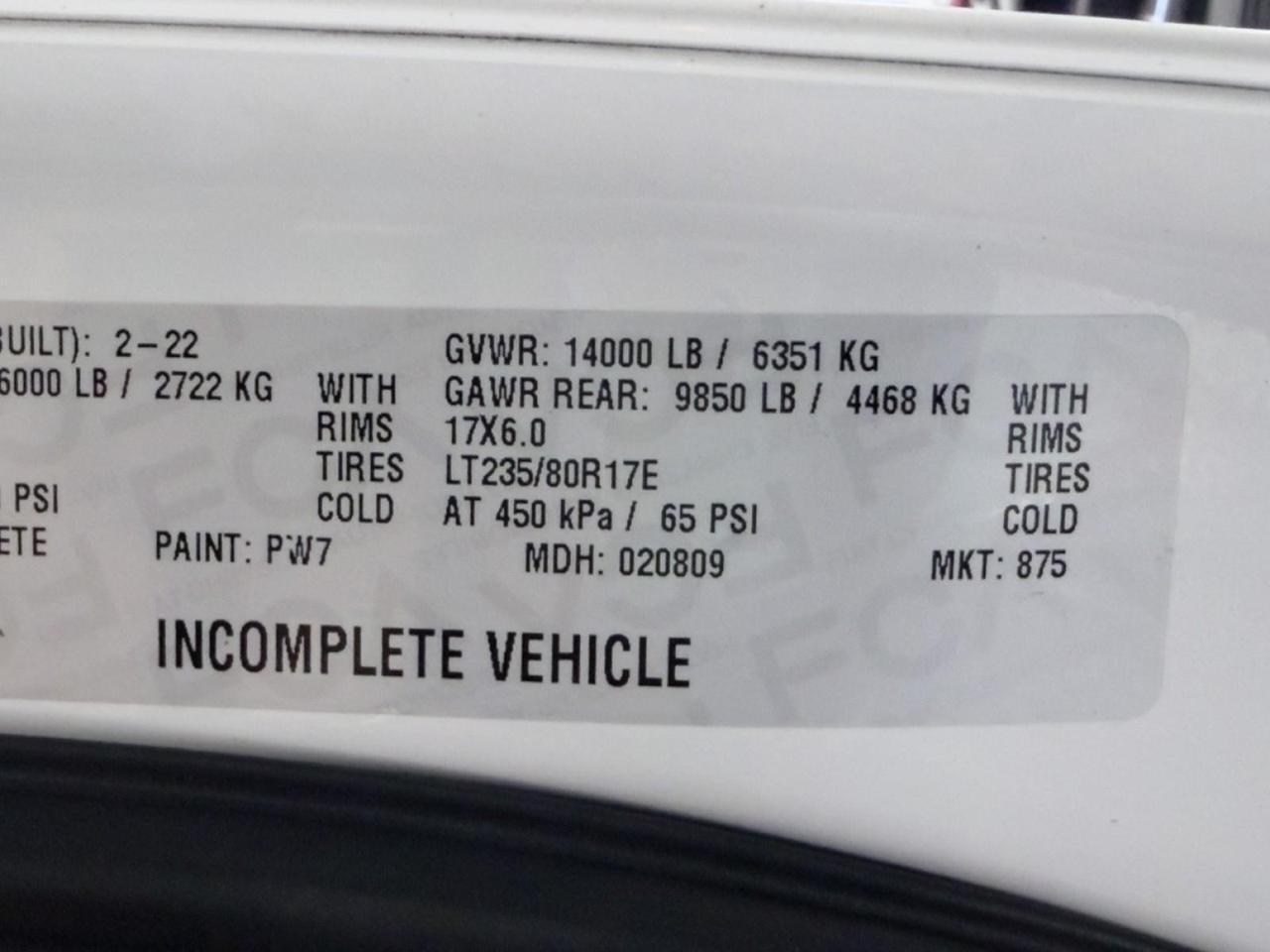 2022 Ram 3500 DRW Tradesman 6.7L Cummins Aisin 2WD Mansfield TX