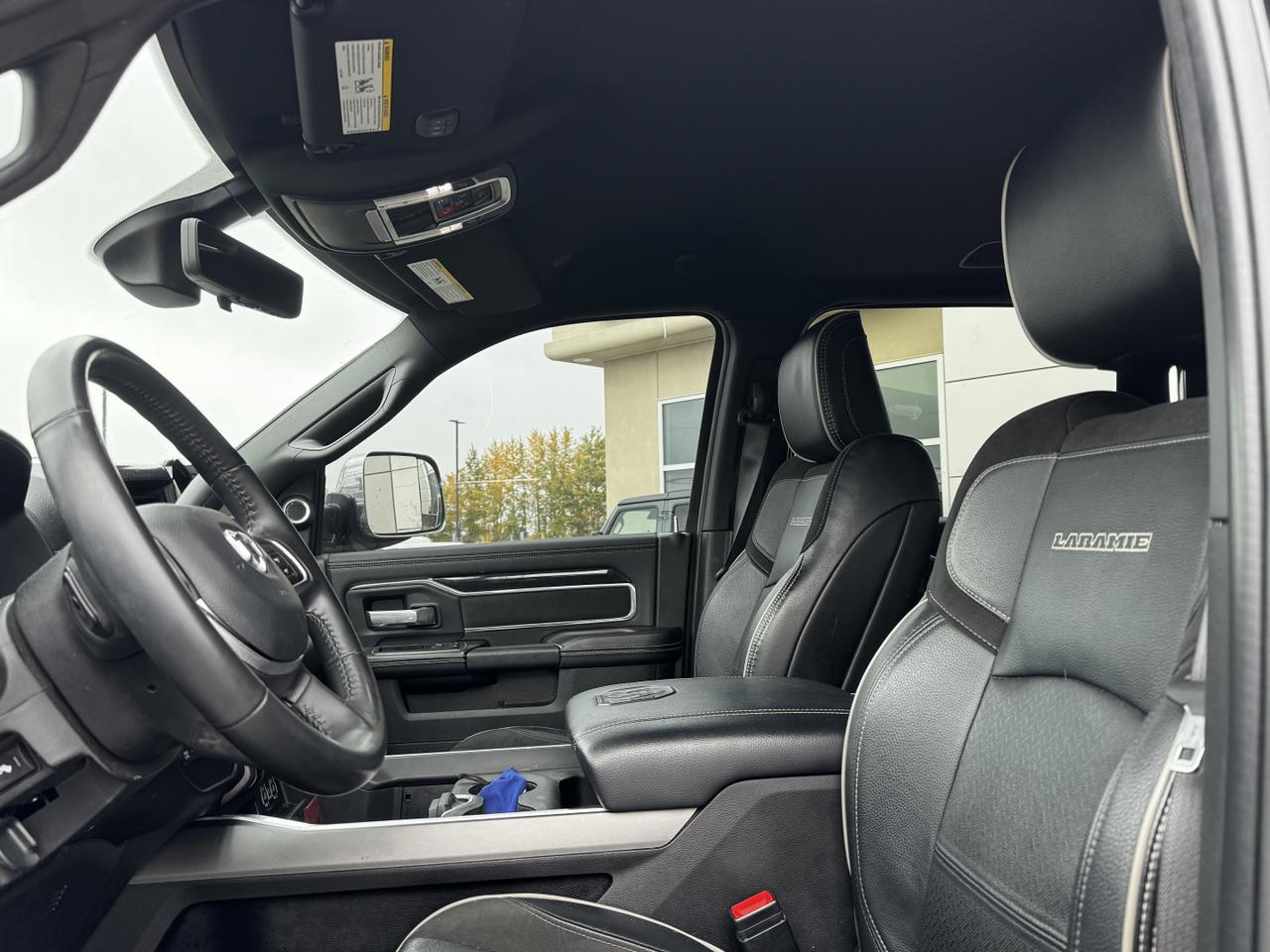 2022 Ram 3500 Laramie Crew Cab | Rig Ready Ram |  Low KMs | Cummins Diesel | Leather | Heated Vented Seats | NAV Redwater AB